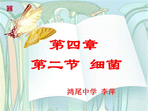 【教学课件】第四章第二节细菌.ppt