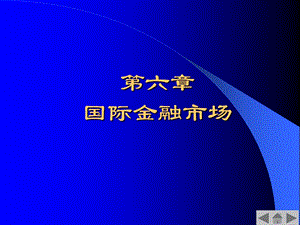 第6章国际金融市场.ppt