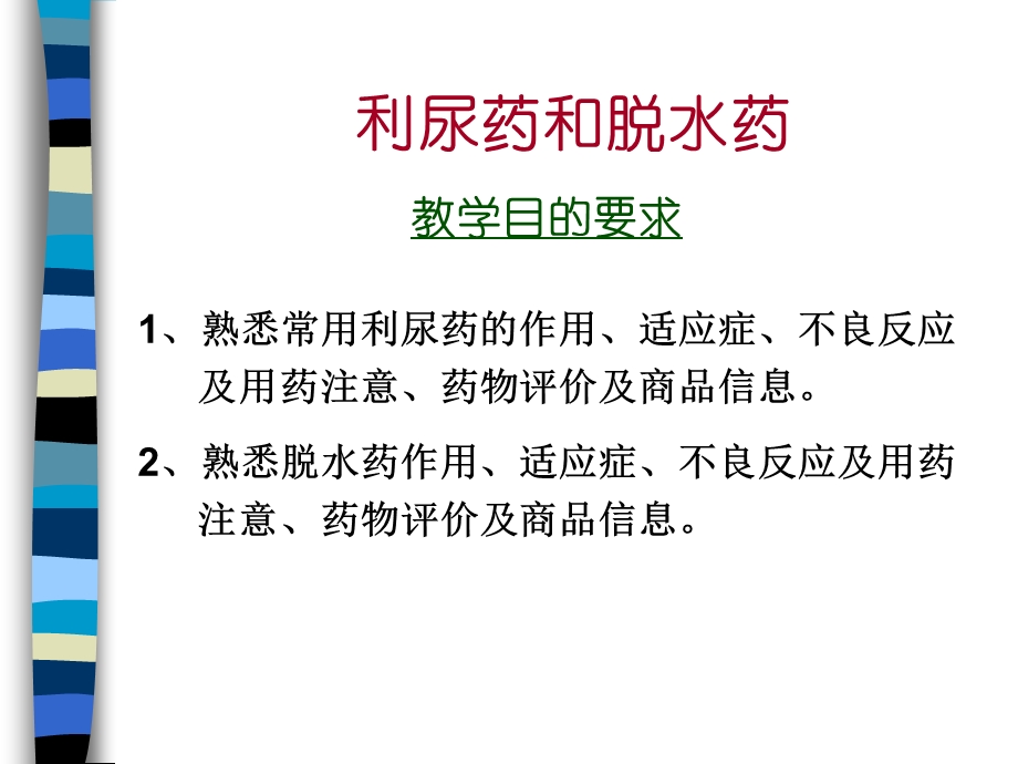 泌尿系统用药.ppt_第1页