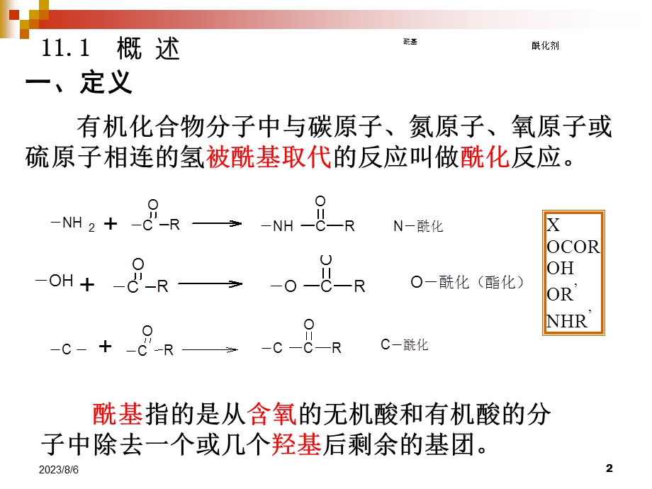 《酰化精细有机合成》PPT课件.ppt_第2页