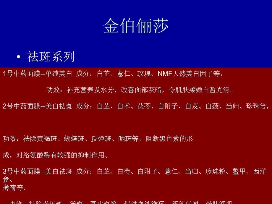 金伯俪莎纯中药面膜培训.ppt_第2页