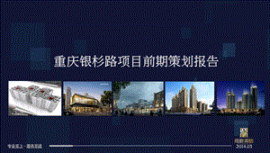 重庆银杉路项目前期策划报告.ppt