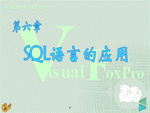 第六章SQL语言的应用1.ppt