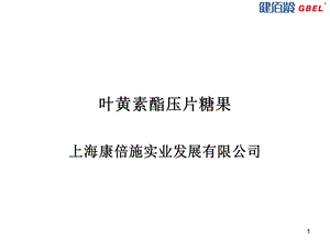 叶黄素酯压片糖果课件.ppt