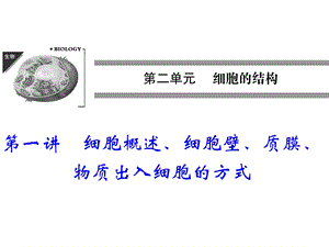 【教学课件】第一讲细胞概述、细胞壁、质膜、物质出入细胞的方式.ppt