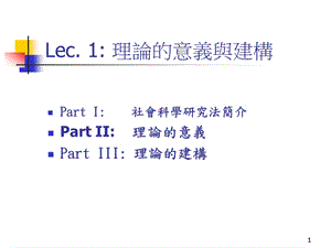 研究方法第1章社會科學研究法簡介ThefirstchapteroftheresearchmethodofSocialScience.ppt