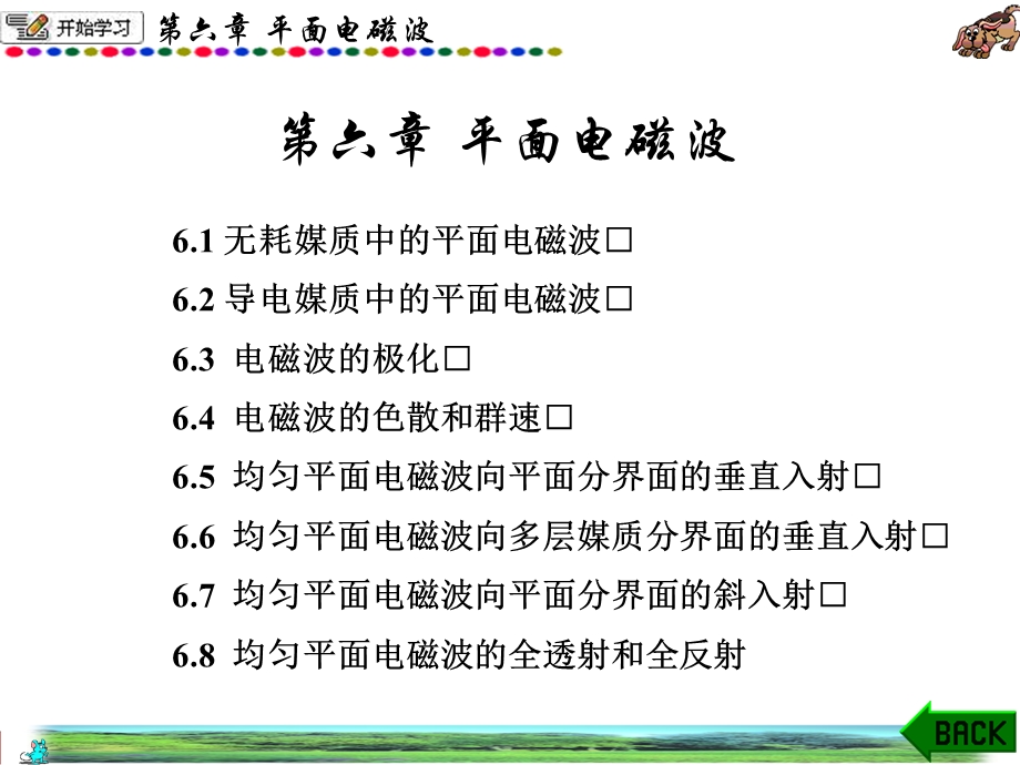 【教学课件】第六章平面电磁波.ppt_第1页