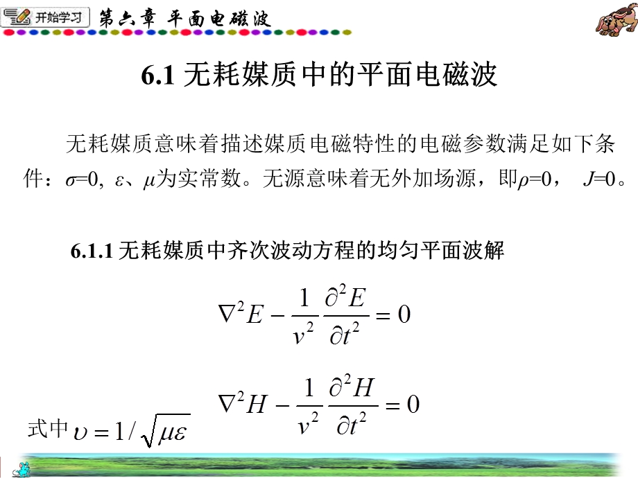 【教学课件】第六章平面电磁波.ppt_第2页