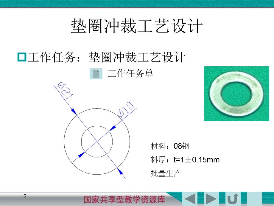 《垫圈冲裁工艺设计》PPT课件.ppt_第2页