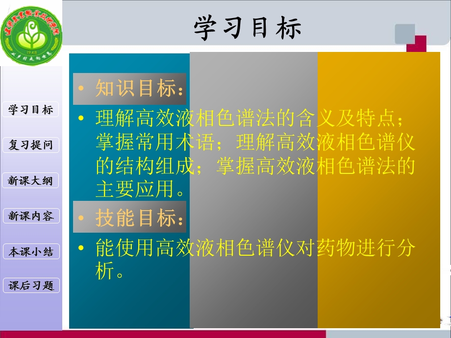 【教学课件】第四模块色谱检测技术.ppt_第2页