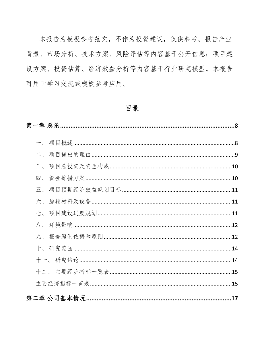 南通火花塞项目可行性研究报告.docx_第2页