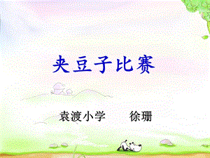 袁渡小学徐珊.ppt