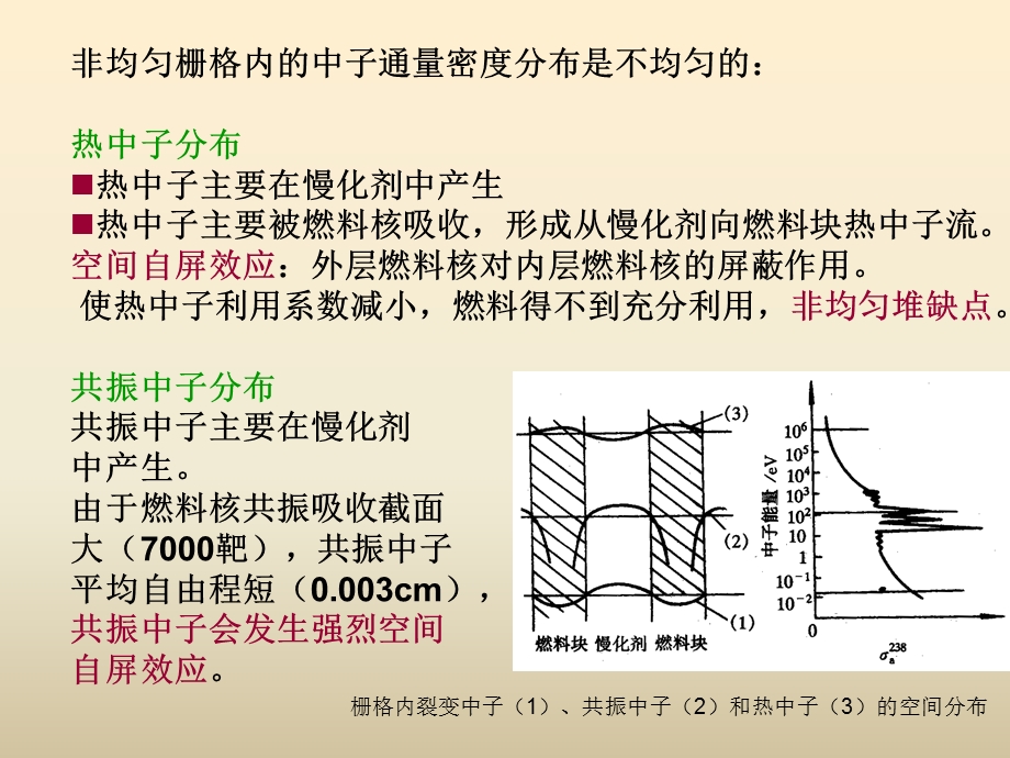 【教学课件】第6章栅格非均匀效应与均匀化群常数计算.ppt_第3页