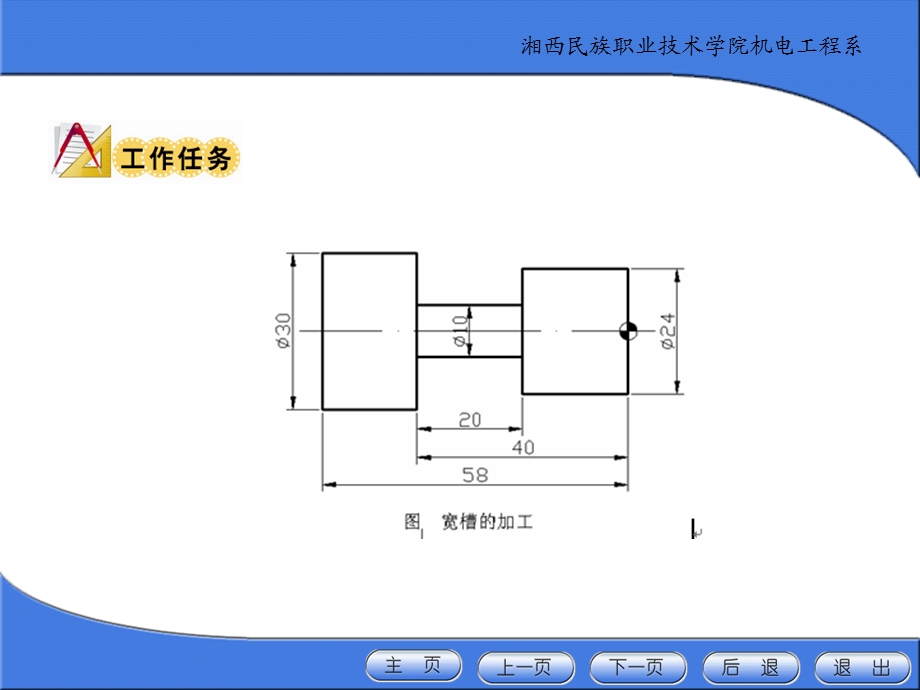 【教学课件】第二章简单轴类零件的加工第四节车槽与切断.ppt_第3页