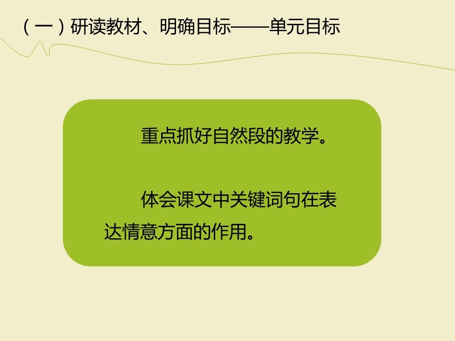 研读教材恰当整合构建情景交融的课堂.ppt_第3页