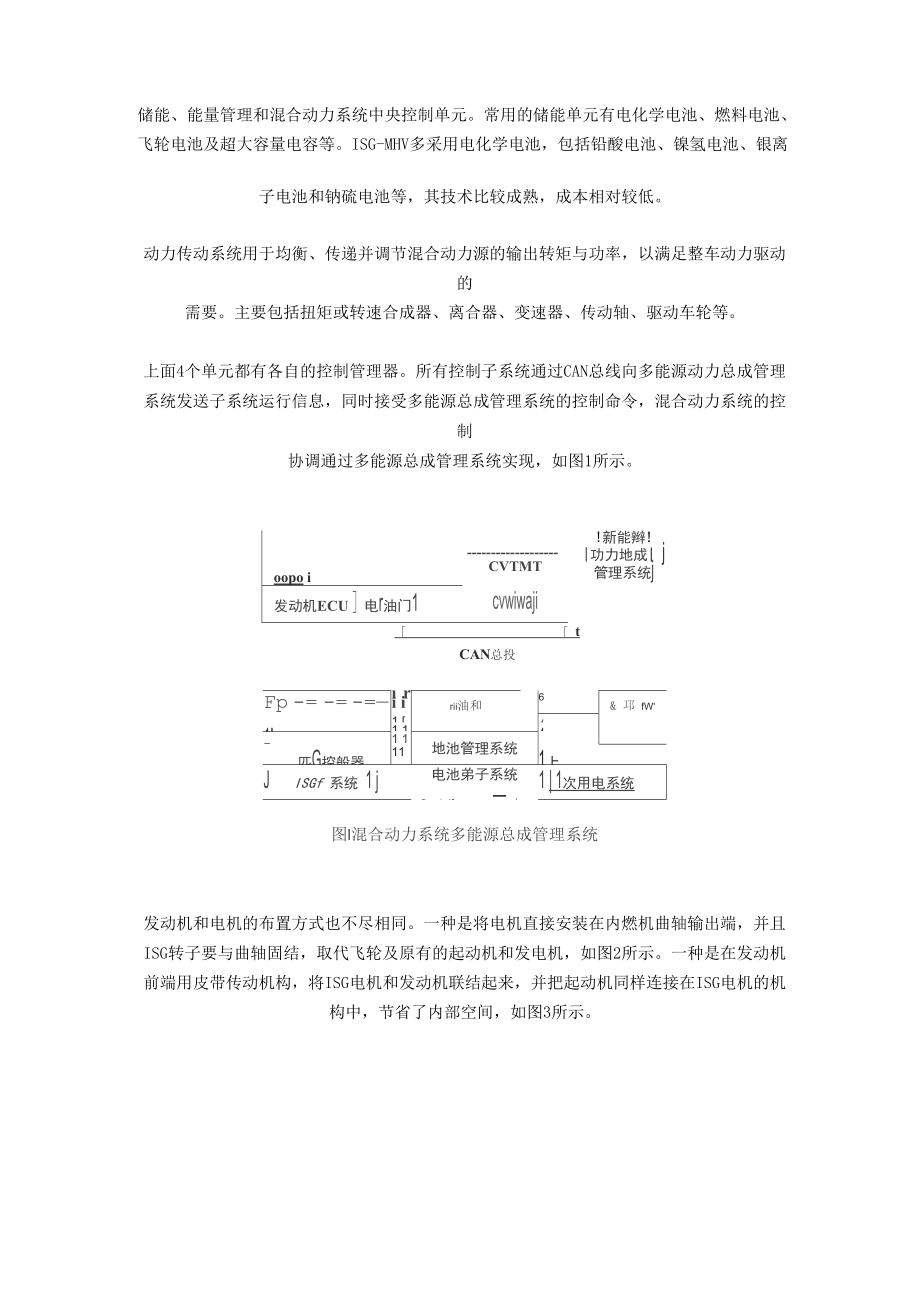 ISG电机在轻度混合动力汽车系统应用概述.docx_第2页