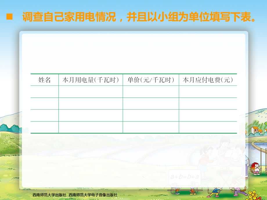 《综合与实践：家庭用电调查》教学课件.ppt_第3页