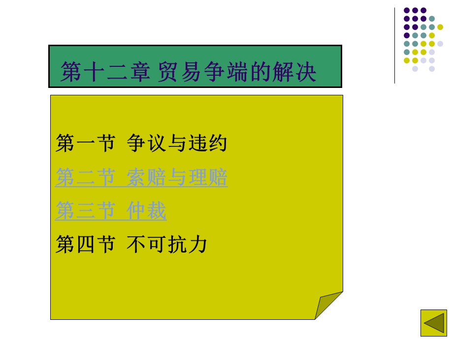 【教学课件】第十二章贸易争端的解决.ppt_第2页