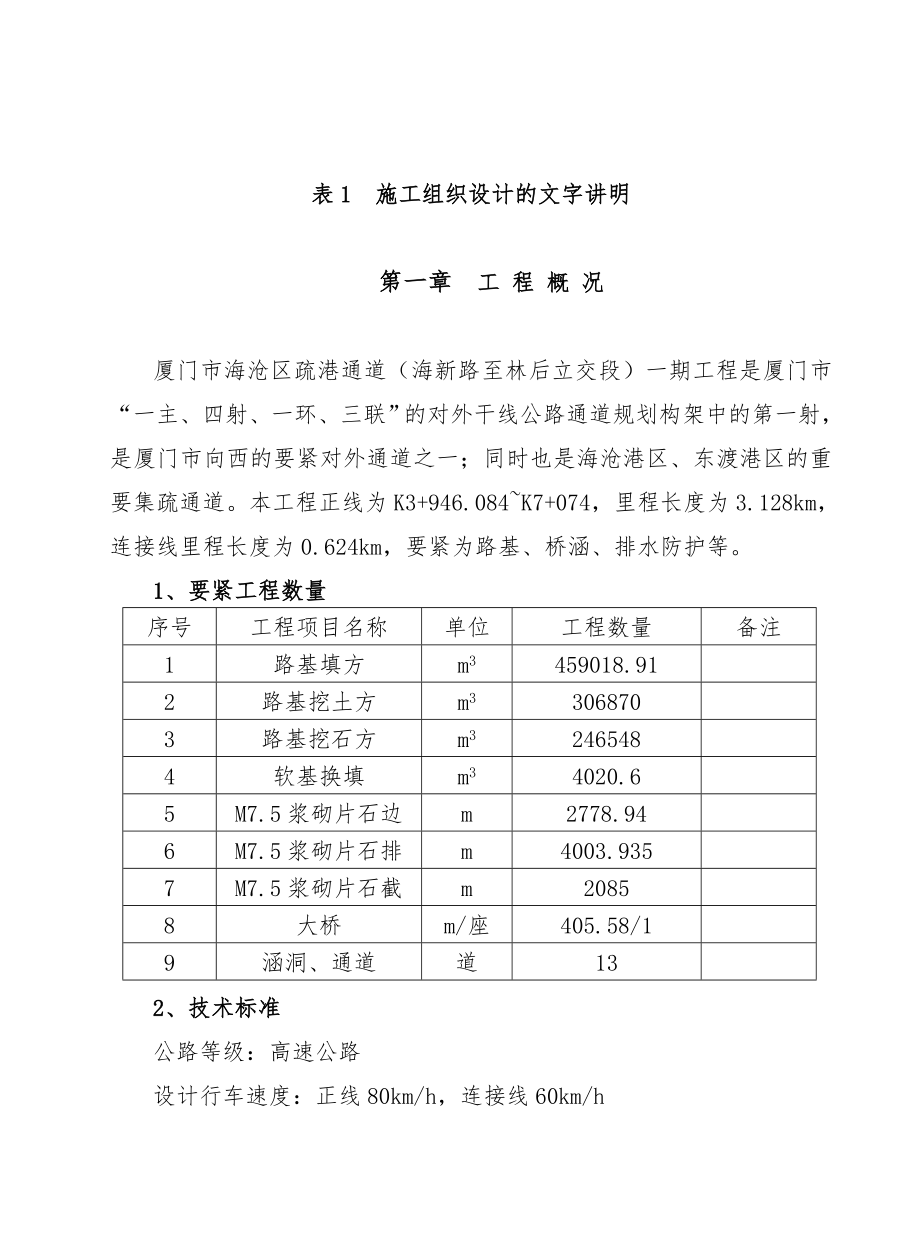 厦门通道工程施组织设计.doc_第1页