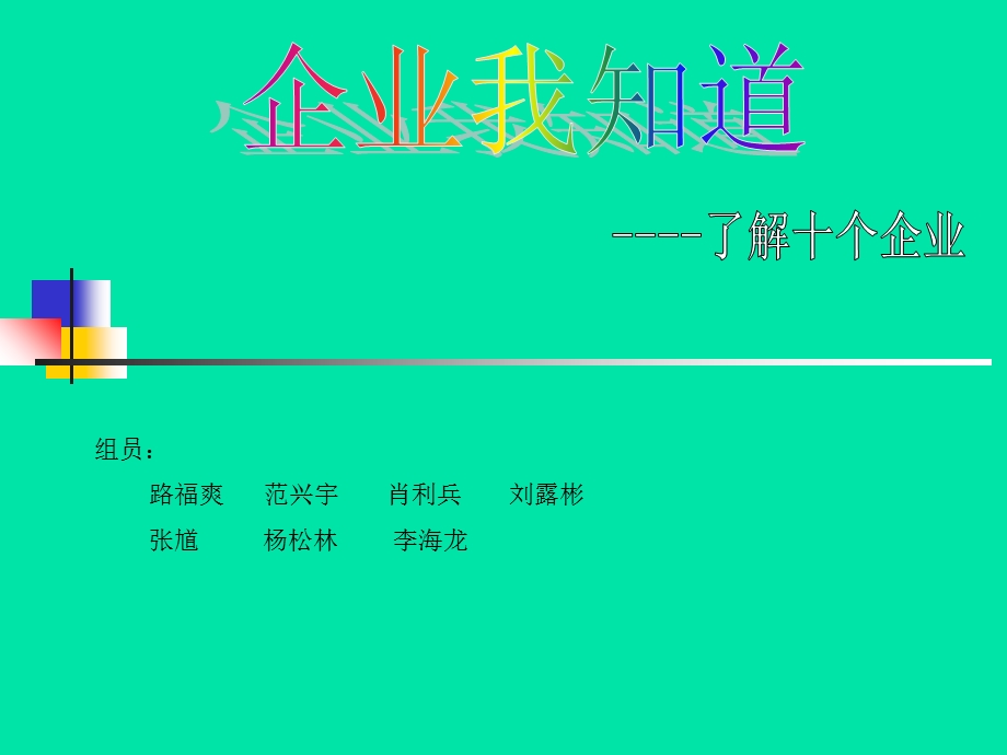 《调查十个企业》PPT课件.ppt_第1页