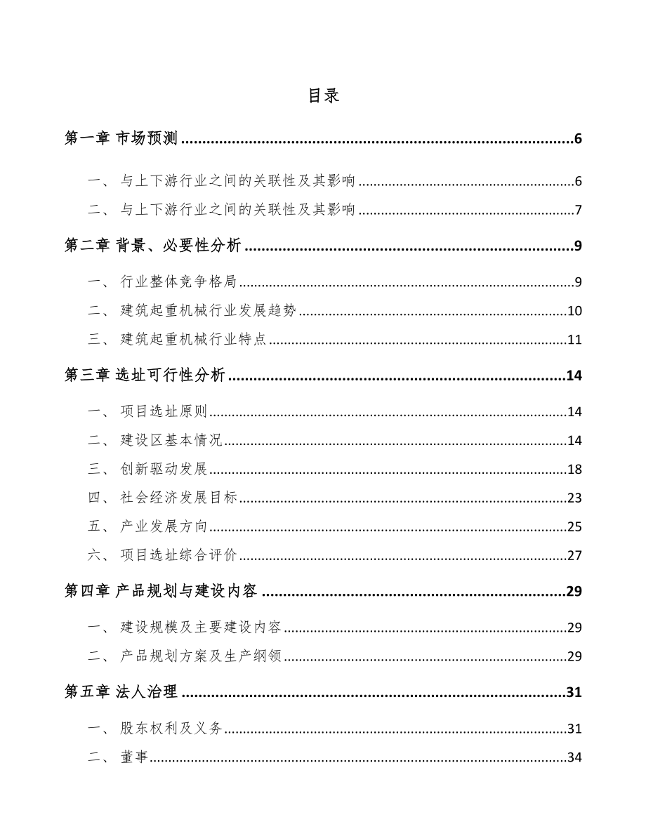 厦门起重设备项目可行性研究报告.docx_第2页