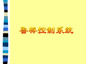 《鲁棒控制系统》PPT课件.ppt