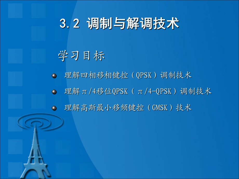 《调制与解调技术》PPT课件.ppt_第1页