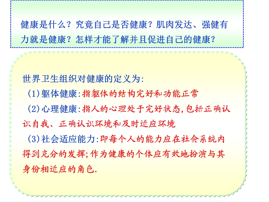 了解自己,增进健康 开发区中学 李淑民.ppt_第2页