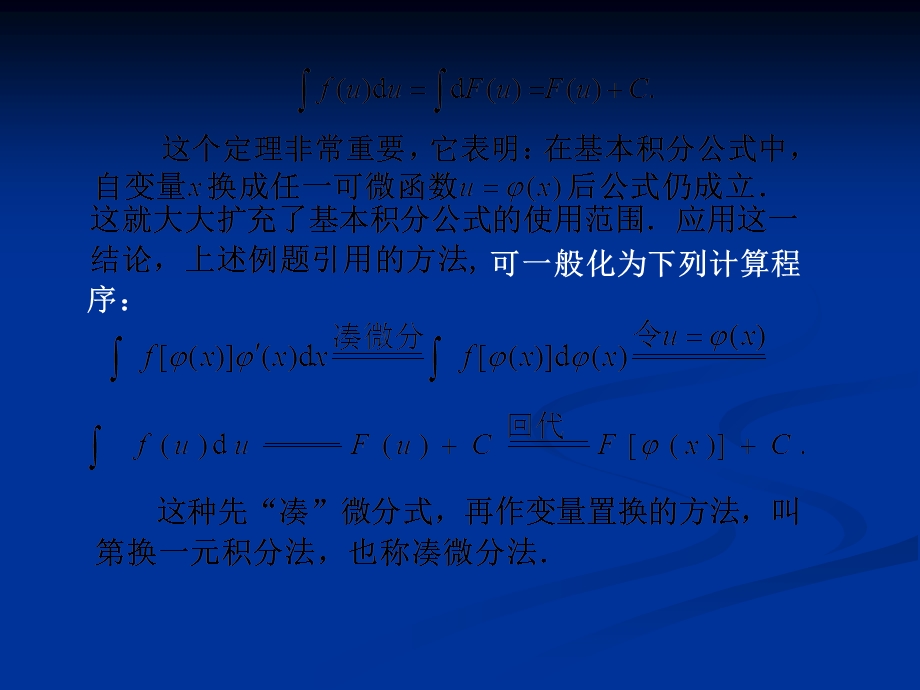 【教学课件】第一换元积分法(凑微分法).ppt_第3页