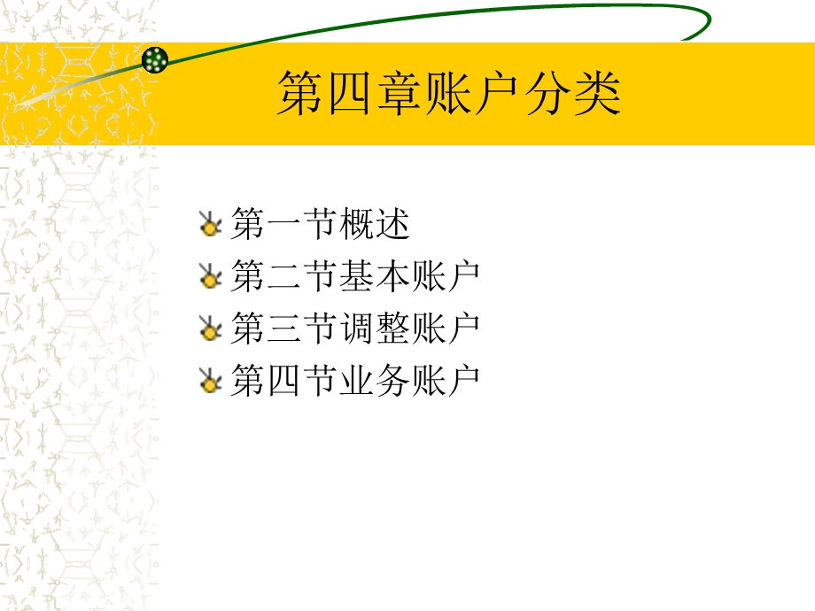 【教学课件】第四章账户分类.ppt_第1页