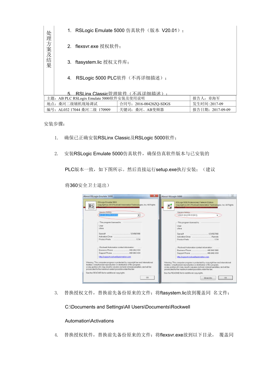 AB PLC RSLogix Emulate 5000 软件安装及使用说明.docx_第2页