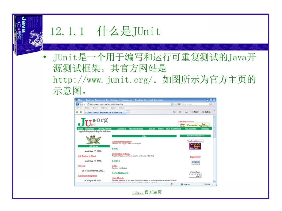 【教学课件】第12章单元测试框架JUnit.ppt_第3页