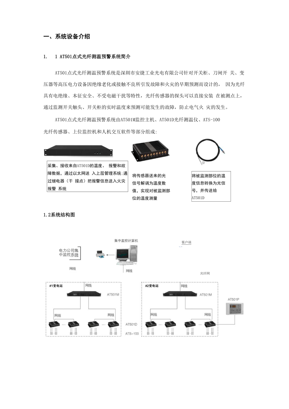 KV开关柜监测实施方案.docx_第2页