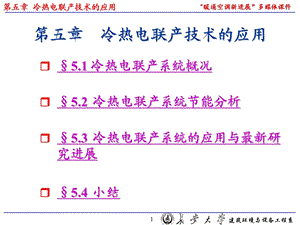 第五章冷热电联产技术的应用.ppt