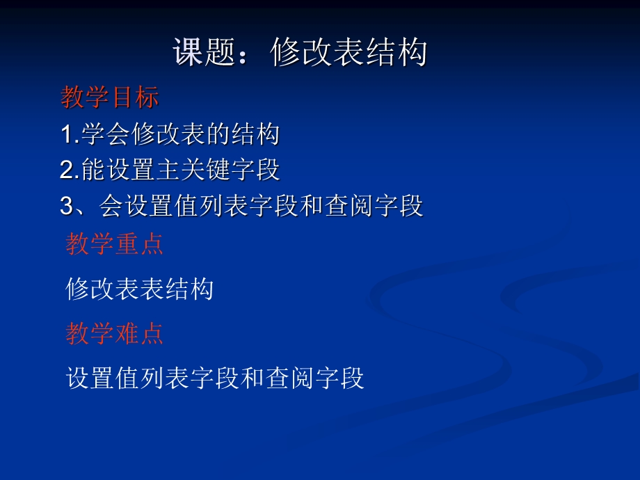 【教学课件】第2章数据表基本操作.ppt_第2页