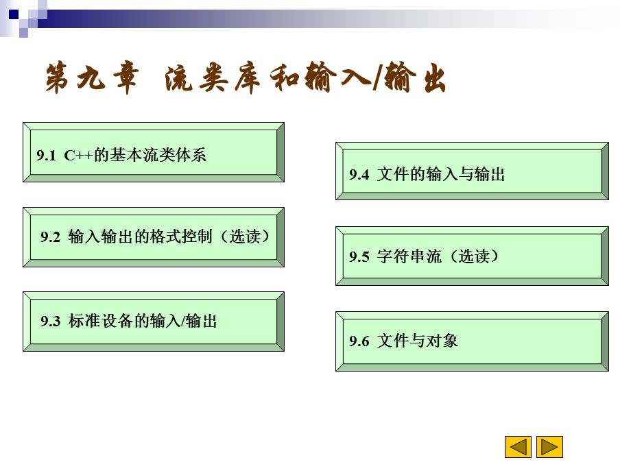 第九章流类库和输入输出宿州学院.ppt_第2页