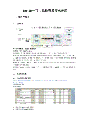 Sap自学系列SD可用性检查及需求传递30.docx