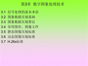 【教学课件】第3章数字图象处理技术.ppt