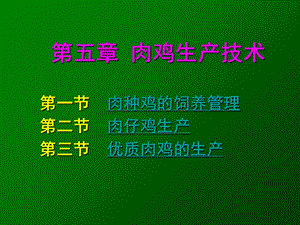 《肉鸡生产技术》PPT课件.ppt