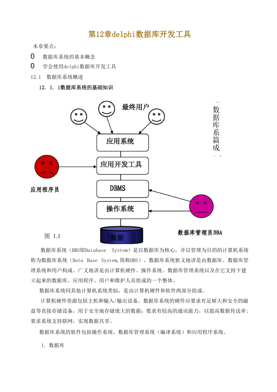 Delphi数据库开发工具.docx_第1页