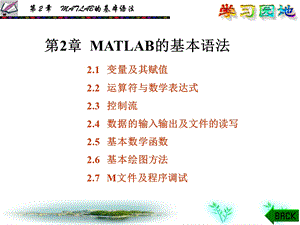 【教学课件】第2章MATLAB的基本语法.ppt