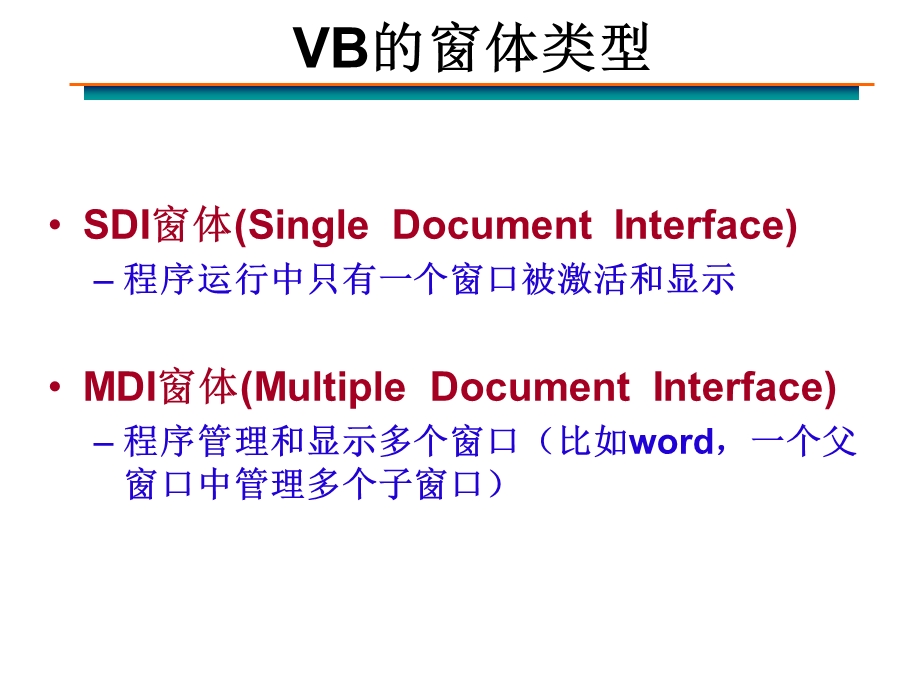 【教学课件】第三章窗体和简单的输入输出.ppt_第2页