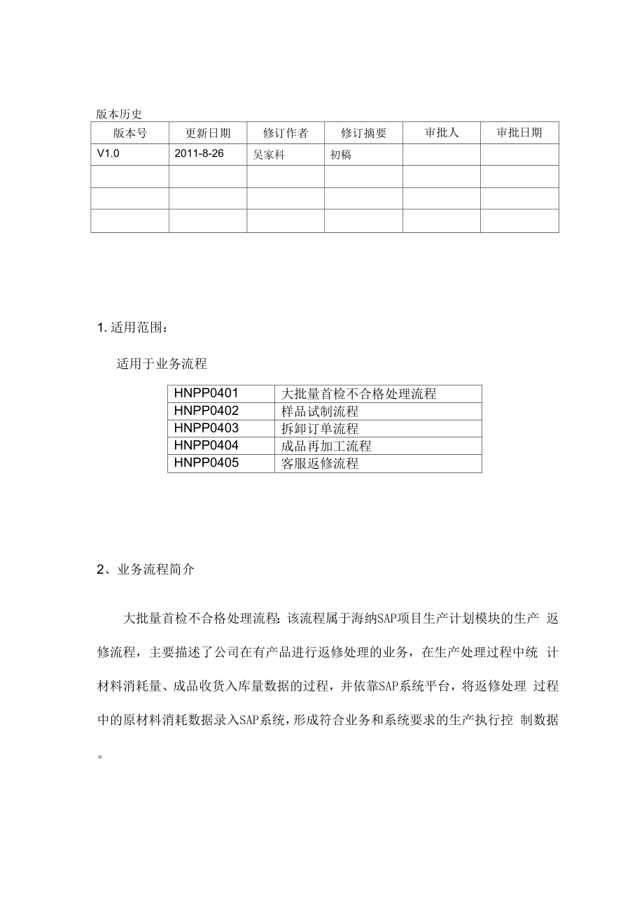 PP 20 特殊生产订单业务用户操作手册 吴佳科.docx_第2页