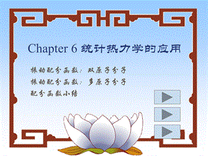 844Chapter 6 统计热力学的应用.ppt