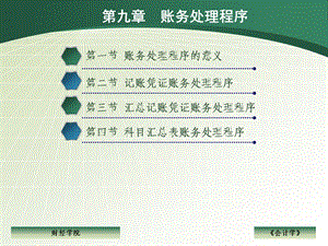 第九章会计核算形式.ppt