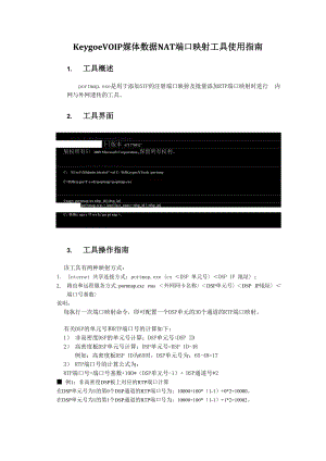 portmap 工具使用指南.docx