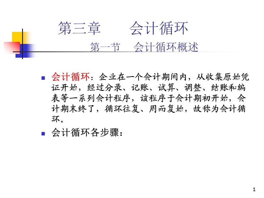 【教学课件】第三章会计循环.ppt_第1页