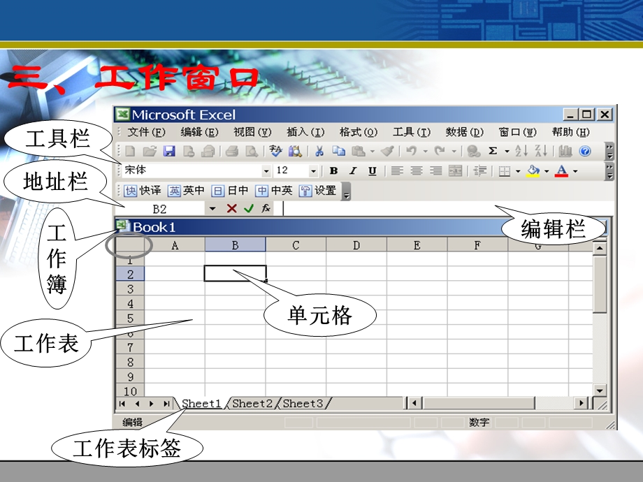 第6章1电子表格未讲完Excel2003.ppt_第2页