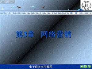 【教学课件】第3章网络营销.ppt