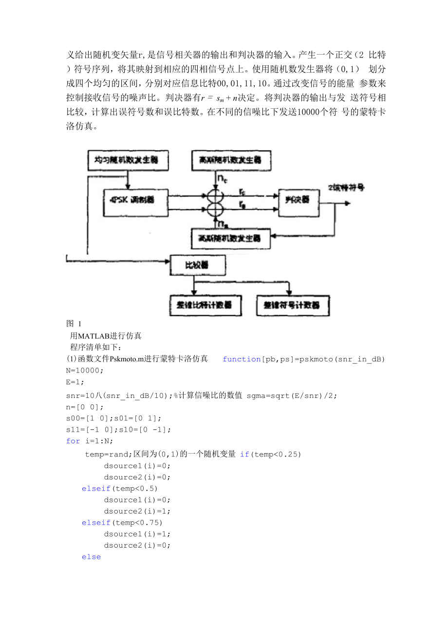 BPSK QPSK 8PSK 16QAM等调制方式的性能仿真及频率利用率的对比及分析.docx_第3页